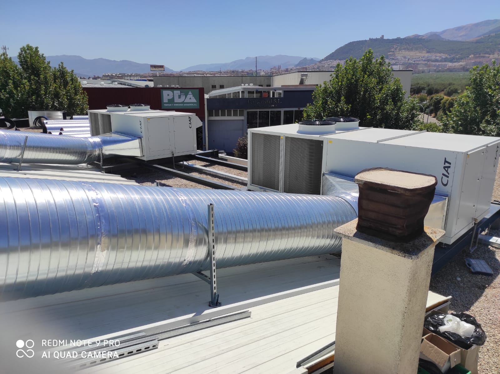 Instalaciones industriales de aire acondicionado y ventilación