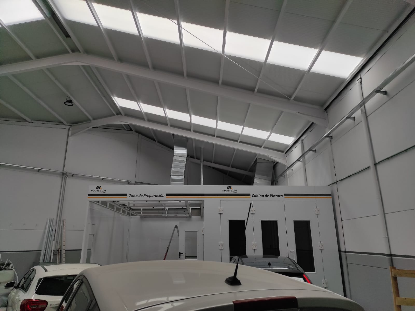 Salidas de ventilación para cabinas de pintura