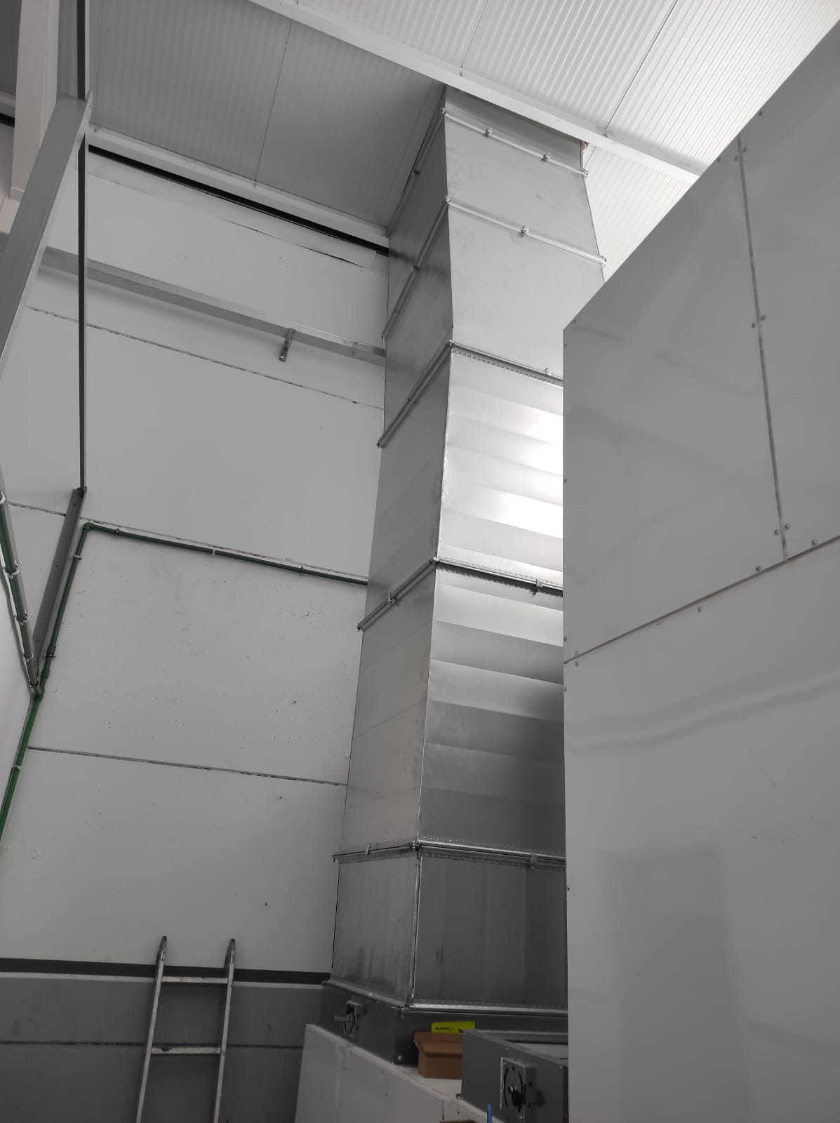 Salidas de ventilación para cabinas de pintura